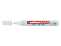 Krijtstift edding 4095 rond wit 2-3mm blister
