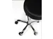 Tabouret kruk zwart standaard gasveer harde wielen