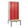 locker voor scheiding van kleding,HxBxD 2120x900x815mm,3vak