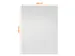 Whiteboard Nobo frameloos modulair magnetisch 60x45cm
