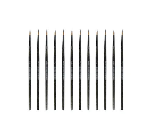 Penseel Kangaro Serie 340 rond Nr. 4 synthetisch doos 12 stuks