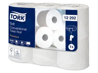 Toiletpapier Tork T4 Premium 2-laags 200 vel wit 12292 - 4