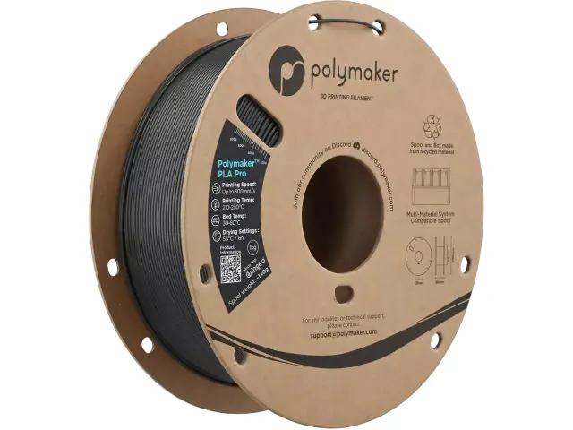 Filament PLA PRO 1,75mm HS Tough Dark Grey 1kg