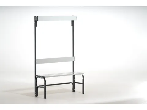 omkleedbank,HxLxD 1670x1015x375mm,alu. lijsten,RAL7016