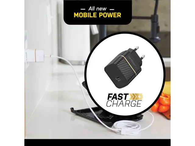 OtterBox EU Wall Charger 30W USB-C Zwart