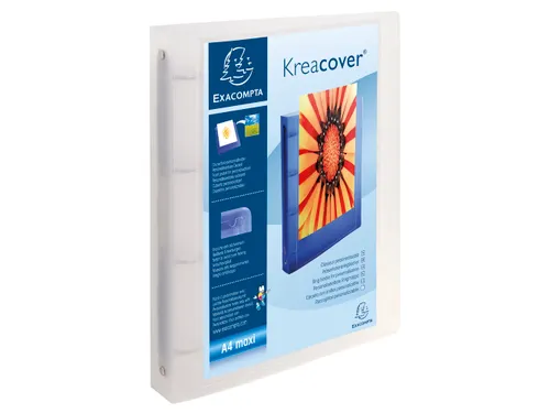 Exacompta Personaliseerbare Ringmap Kreacover A4+ Pp 4r Assorti