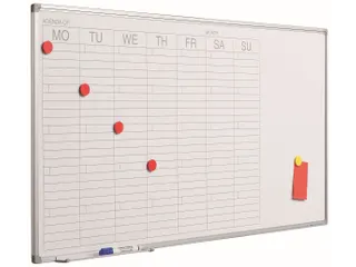 Planbord 60x120cm Softline profiel 8mm Week DU - 1