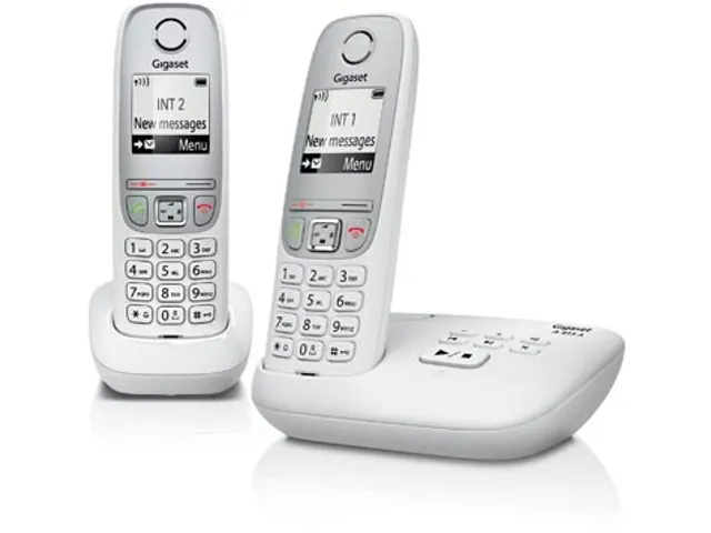 Gigaset A415 DECT Telefoon Duo Met Antwoordapparaat Wit