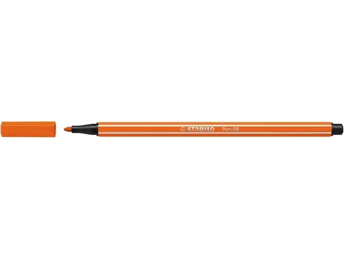 Viltstift STABILO Pen 68/30 medium vermiljoen