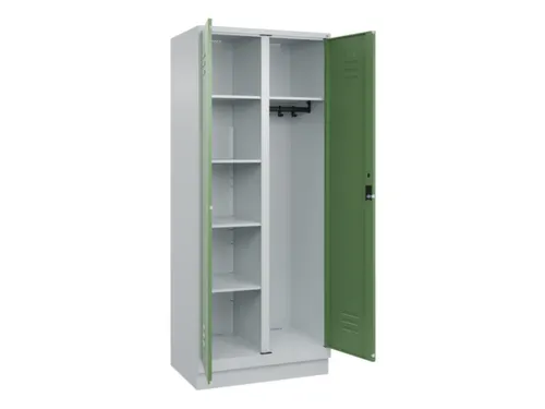 wasgoedverdeelkast,HxBxD 1950x800x500mm,vak B 400mm,cilinderslot