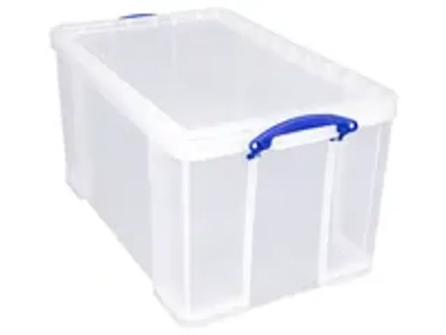 OUTLET Opbergdoos 84 Liter Transparant Standaard