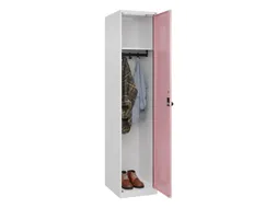 locker,HxBxD 1850x400x500mm,1vak,vak B 400mm,draaigrendel