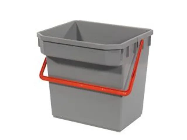 Numatic Emmer Grijs 15 liter TwinMop rode hendel