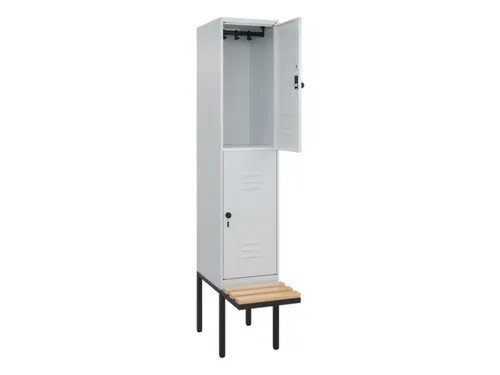 Dubbeldekse dekenkist,HxBxD 2120x400x815mm,1x2vak.,vak B 400mm