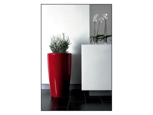 plantenzuil,rond,PE,robijnrood,HxØ 900x510mm,35l
