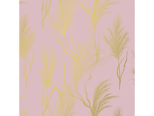 Toonbankrol Kangaro papier roze/goud 80 grams 50 cm breed 200 meter