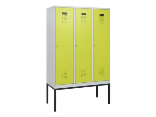 schoollocker,HxBxD 1950x1200x500mm,3vak,vak B 400mm,cil.-slot