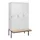 locker voor scheiding van kleding,HxBxD 2120x1200x815mm,3vak
