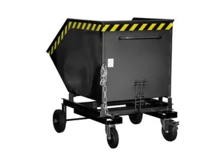 Kiepwagen,waterdicht,HxLxB 1220x1390x1070mm,0,6m³,draagverm. 300kg - 1