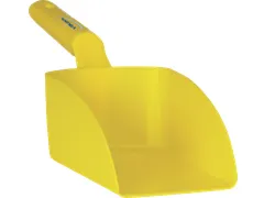 Rechte Handschep Medium 1 Liter Geel