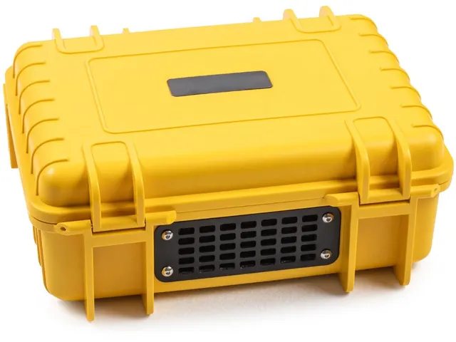 Lithium-Ion Koffer - Opladen En Vervoeren geel 4,1 liter