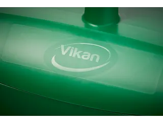 Vikan Hygiene stofblik + veger combinatieset alu steel 840mm Groen - 4