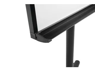 Flipchart Magnetisch Met 5 Wielen 100x70cm Zwart - 16