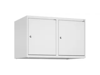 opzetkast,v. locker,2vak.,vak B 400mm,HxBxD 500x800x500mm,cilinderslot - 2