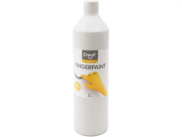 vingerverf Happy set met 10 flesjes 750 ml assorti