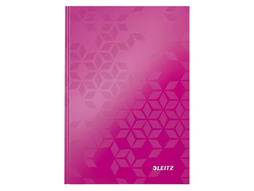 Notitieboek Leitz WOW A5 lijn roze