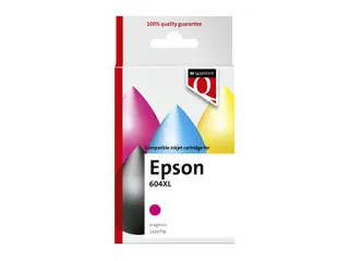Inktcartridge Quantore alternatief tbv Epson 604XL T10H34 rood - 1
