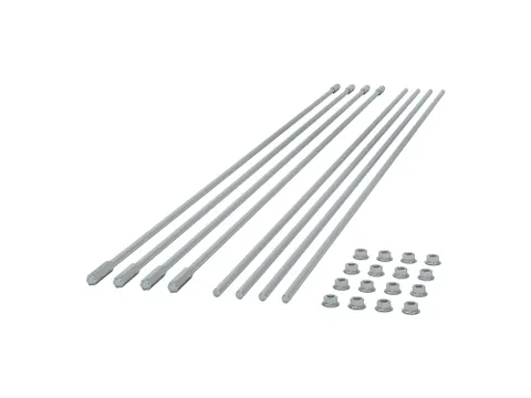 APC Netshelter GANGINSLUITING, STEUNSTANGEN, 1500 MM, SET VAN 8, ZINK