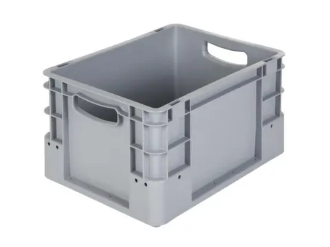 Stapelkrat Pp Hxlxb 220X400X300Mm 20L Grijs