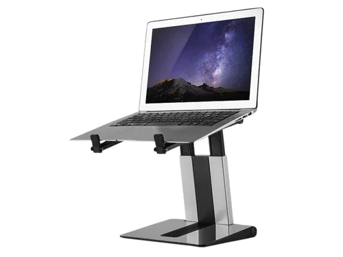 Laptopstandaard NSLS200 opvouwbaar zwart- zilver