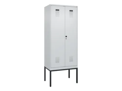 locker voor scheiding van kleding,HxBxD 2120x800x500mm,2vak