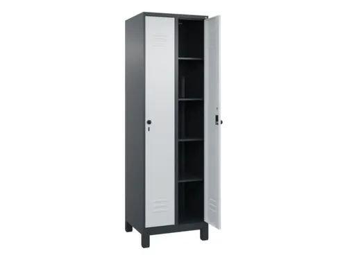 wasgoedverdeelkast,HxBxD 1950x600x500mm,vak B 300mm,draaigrendel
