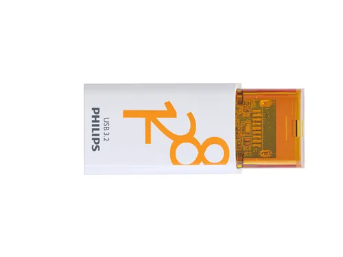 USB stick 3.2 Philips Click USB-C 128GB oranje