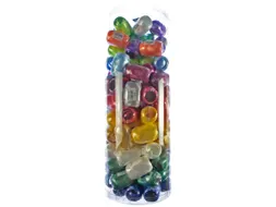 Lint Kangaro 100 bolletjes 5mm x 20m assorti pastel