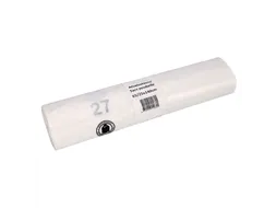 Afvalzak Cleaninq 65/25x140cm HDPE recycled T25 240 Liter transparant