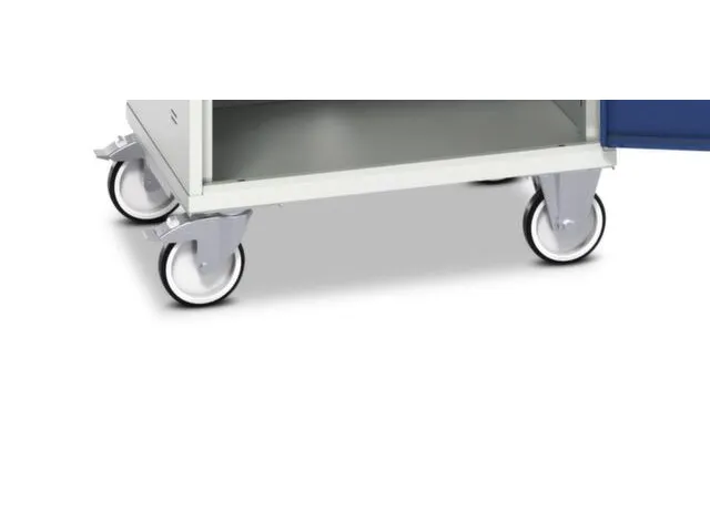 set wielen,v. pc-kast,v. kast B 650mm