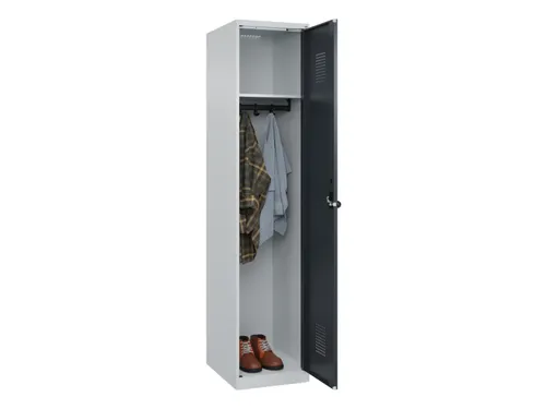 locker,HxBxD 1850x400x500mm,1vak,vak B 400mm,draaigrendel