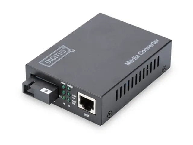 Gigabit Ethernet-mediaconverter, singlemode, BiDi Tx1550nm / Rx1310nm