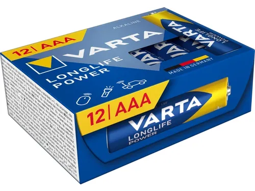 Batterij VARTA Longlife Power 12x AAA