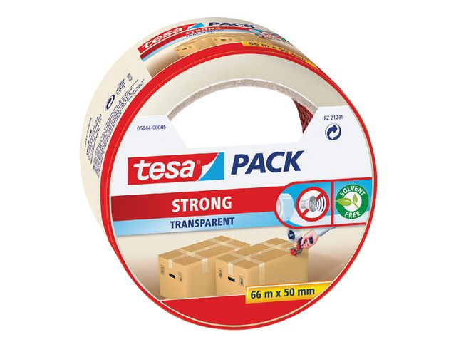 Verpakkingstape Tesa 50Mmx66M Transparant Helder PP | PackingStore.nl