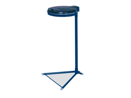 Afvalverzamelaars Standmodel 980x500x530mm 120 liter Zak Blauw