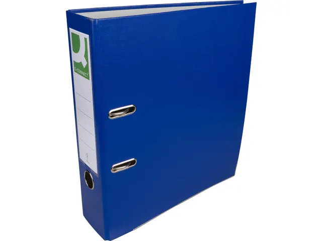 Ordner A4 PP en Papier 80mm Blauw