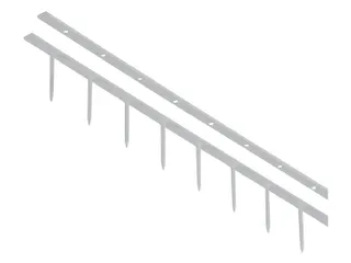 Surebindstrip GBC 25mm 10-pins grijs 100 stuks - 1