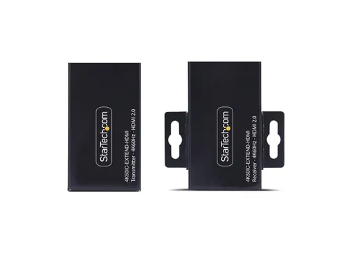 StarTech.com Audio/video extender AV-zender & ontvanger Zwart