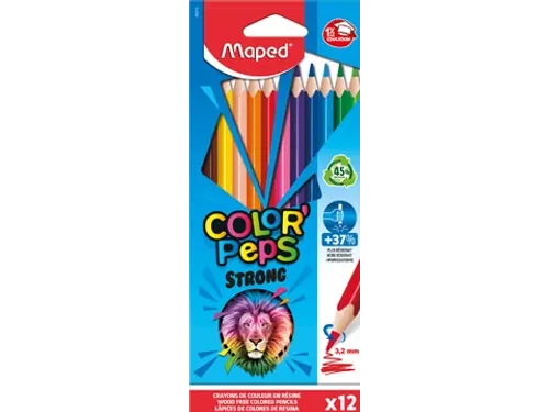 kleurpotlood Color'Peps Strong 12 potloden
