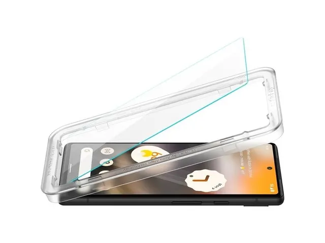 Spigen Screen protector AGL04695Pixel 6A Align Master Clear pak à 2 s